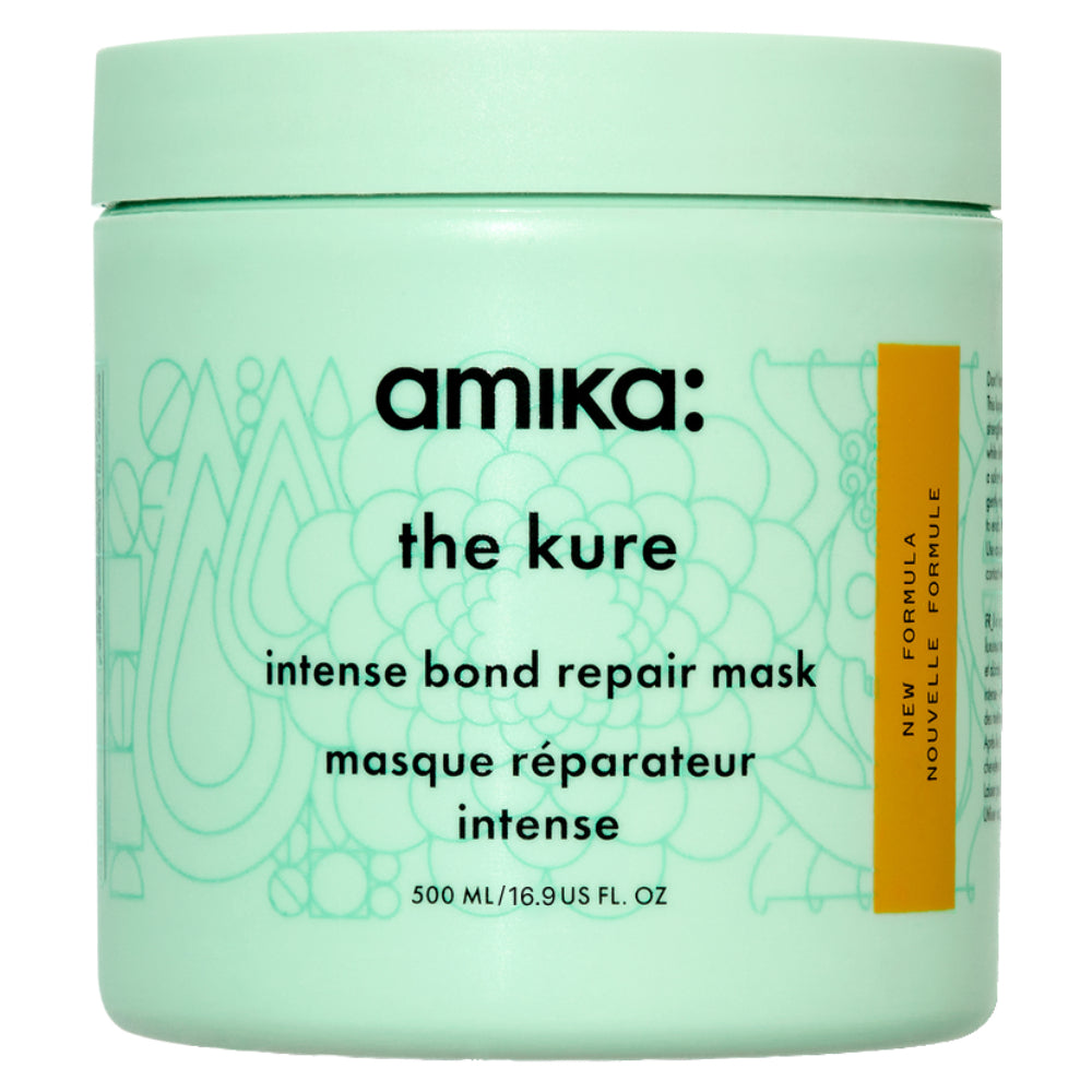 Amika Kure Bond Repair Hair Mask - Deep Conditioning Treatment for Damaged Hair - Salon-Quality Hair Care at Home - Perfect for Color-Treated, Bleached or Chemically Processed Hair