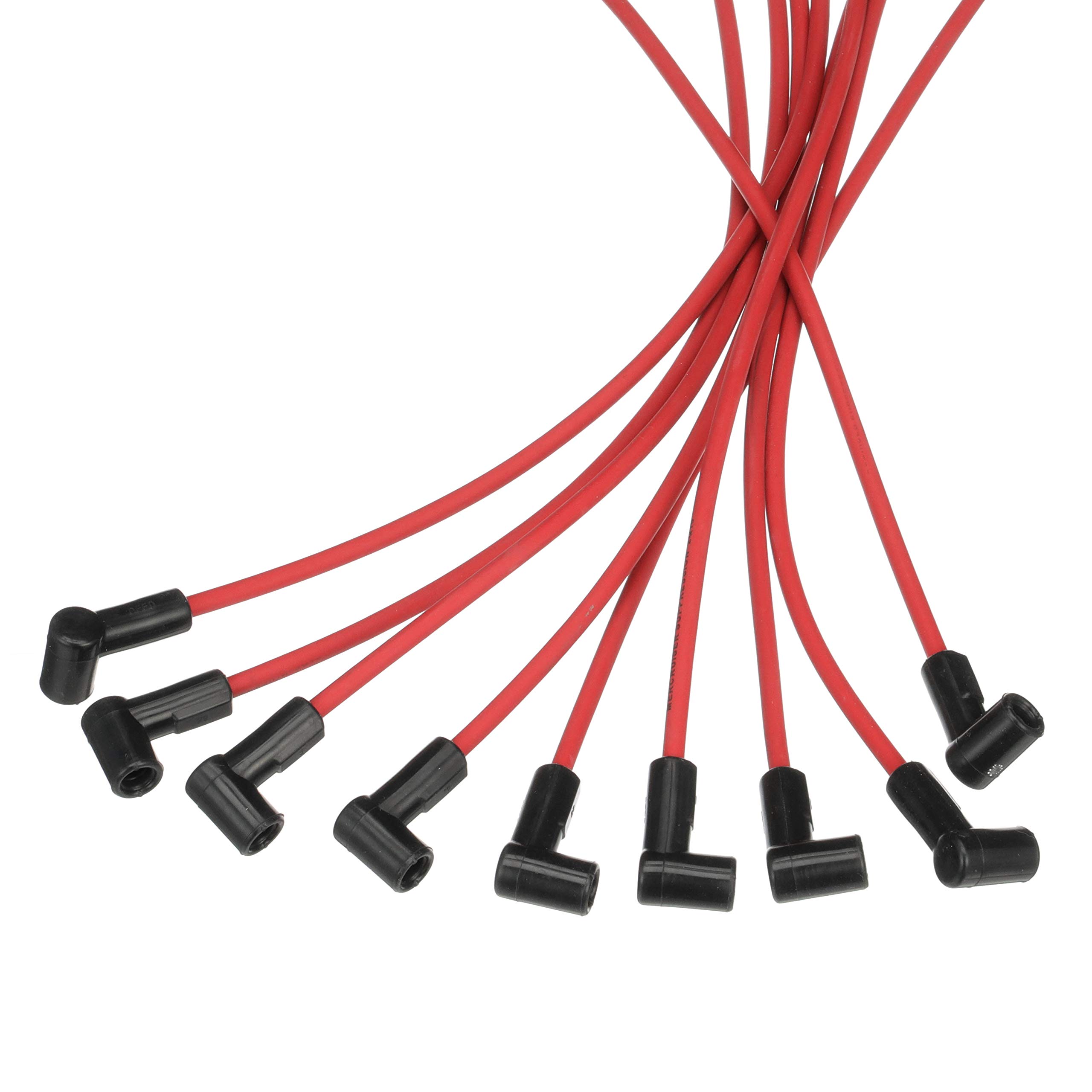 Quicksilver 816608Q81 Red High-Performance Spark Plug Wire Kit - Compatible with Marine & Automotive Engines - Ideal for Boats, Jet Skis, and Performance Cars
