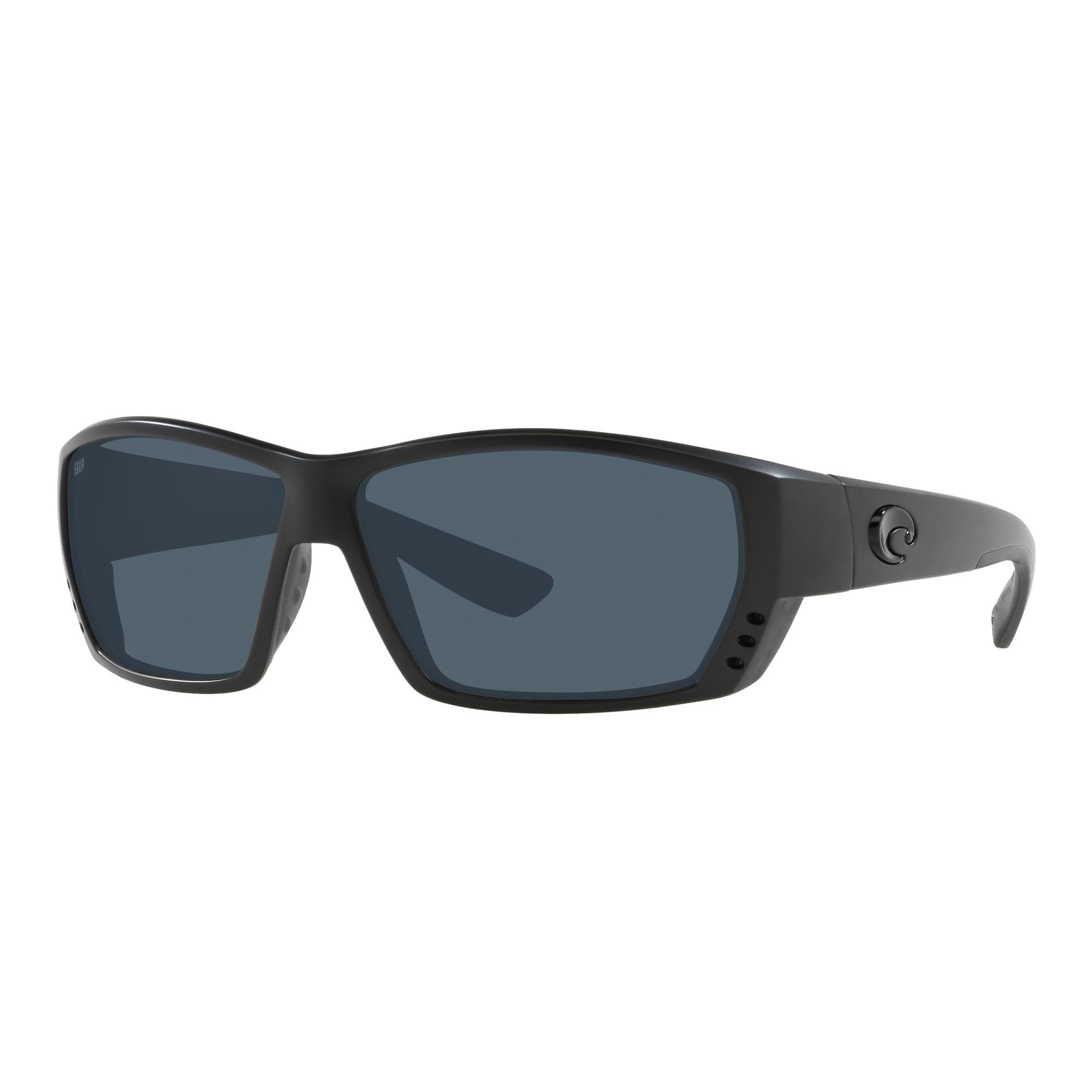 Costa Del Mar Men's Tuna Alley Rectangular Polarized Sunglasses for Fishing, Driving & Outdoor Activities | UV Protection & Anti-Glare Lenses