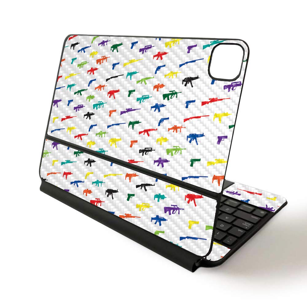 MightySkins Vinyl Decal Wrap Cover for Apple Magic Keyboard iPad Pro 11-inch (2020) - Sushi Design | Protective, Durable, Custom Skin | Perfect for Work, Travel & Personalization