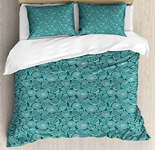 Teal and Pale Blue