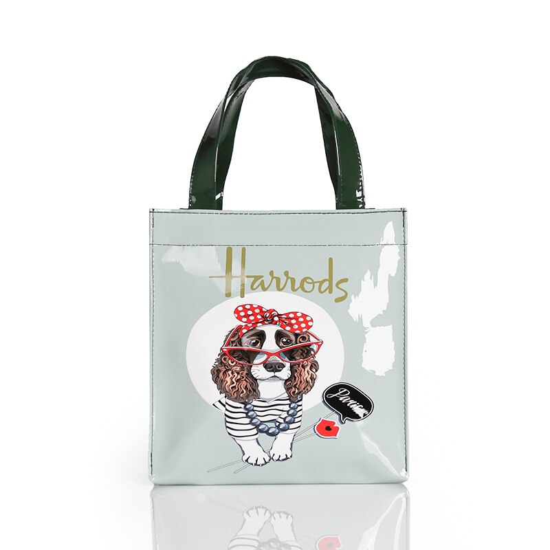 Eco-Friendly Women's Floral Tote Shopping Bag - Reusable Grocery Bag for Beach, Market & Daily Use