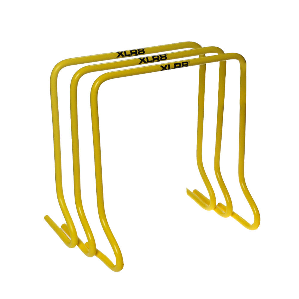 XLR8 50cm Plyo Hurdles - Adjustable Agility Training Equipment for Speed & Jump Drills - Perfect for Soccer, Basketball & Track Athletes