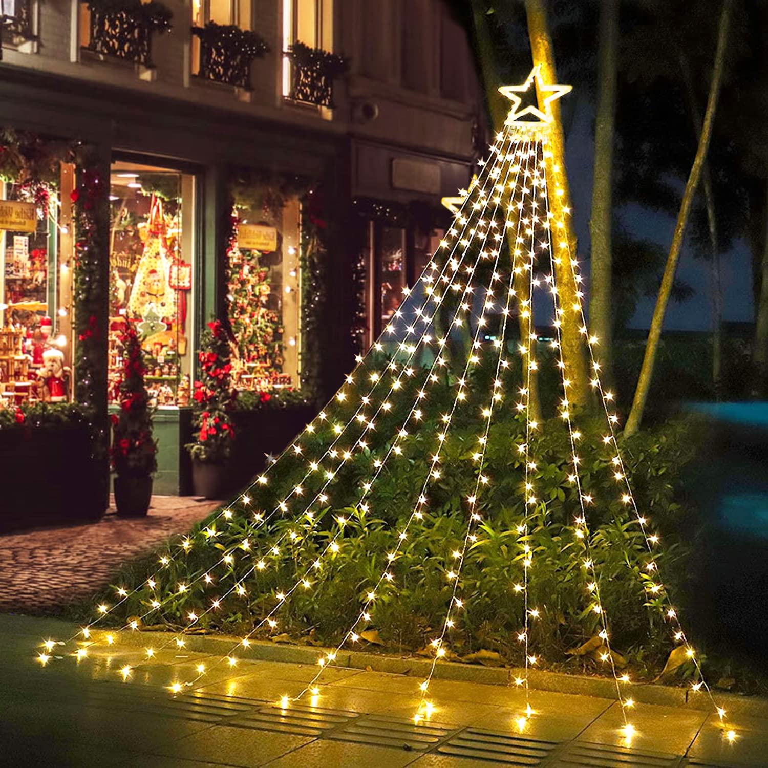 320 LED Outdoor Christmas Lights with 12