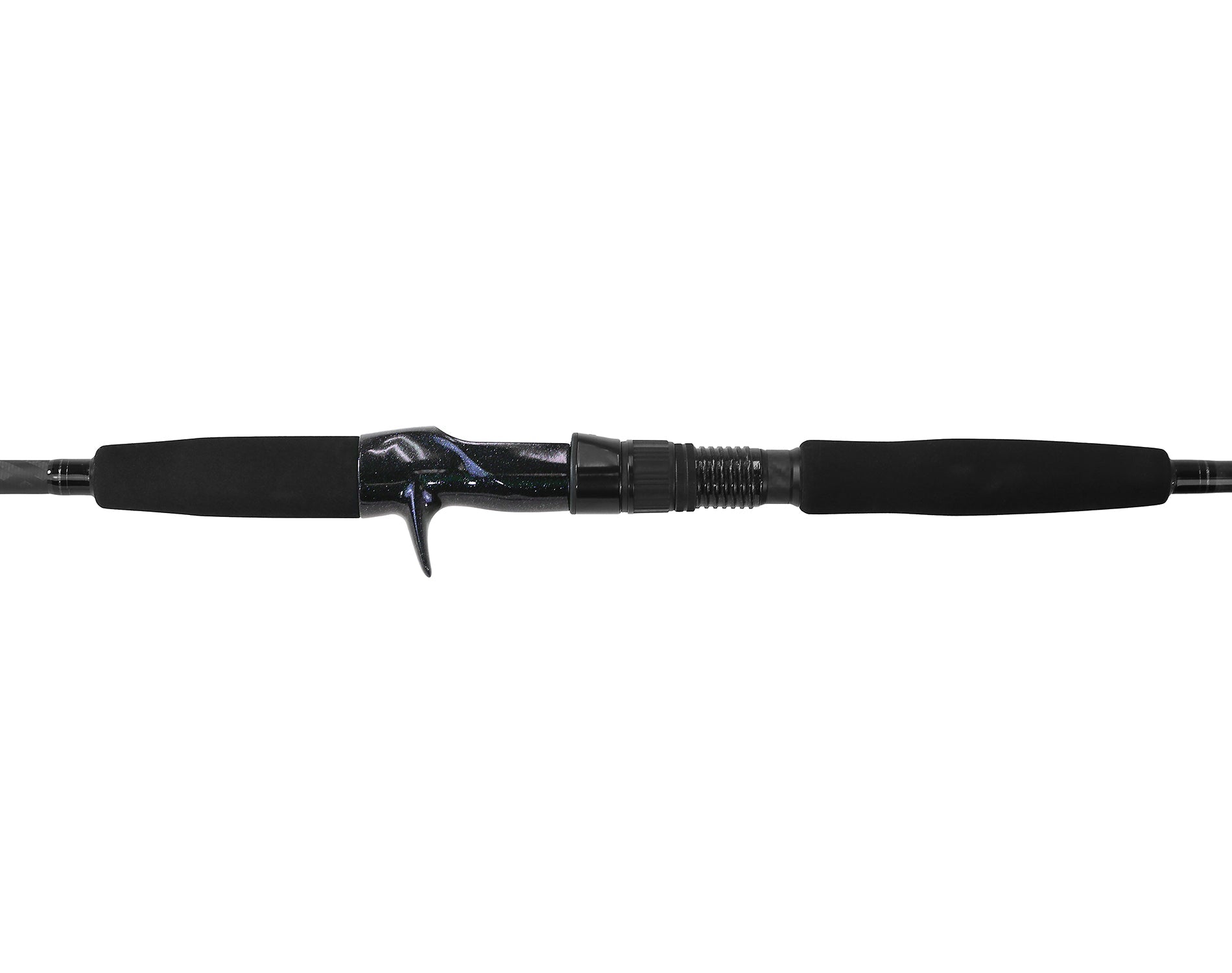 Jigging World Hybrid Nano Carbon Casting Rod - Ultra Lightweight Fishing Rod for Saltwater & Freshwater - Perfect for Bass, Trout, and Walleye Fishing
