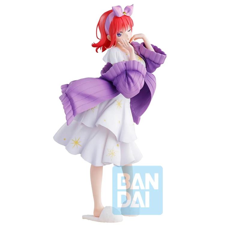 Bandai Ichibansho The Quintessential Quintuplets Nino Nakano Loungewear Ver. Anime Figure - Collectible Japanese Manga Character Statue for Home Display & Anime Fans Gift