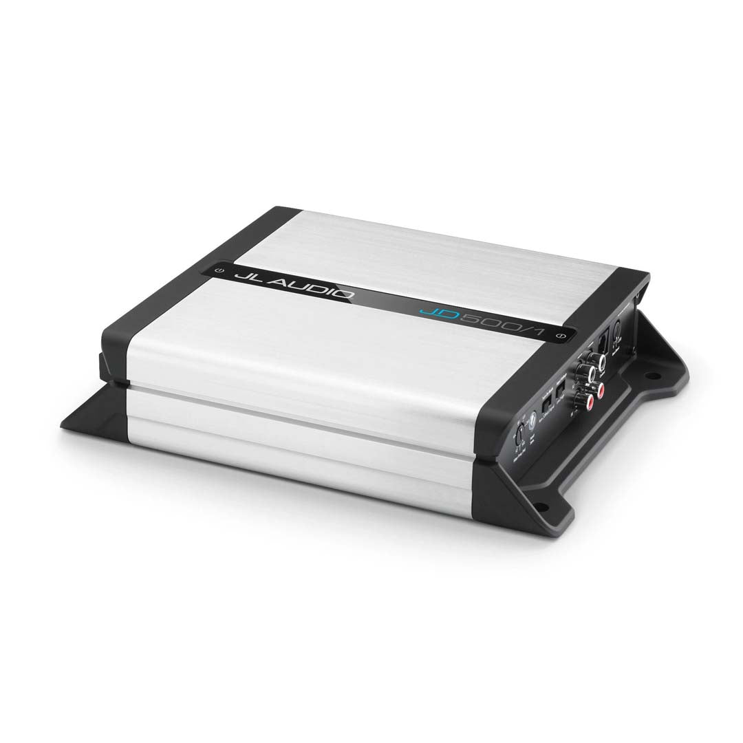 JL Audio JD500/1 JD Series Class D Monoblock Subwoofer Amplifier - 500W RMS Power for Car Audio & Home Theater Bass Boost