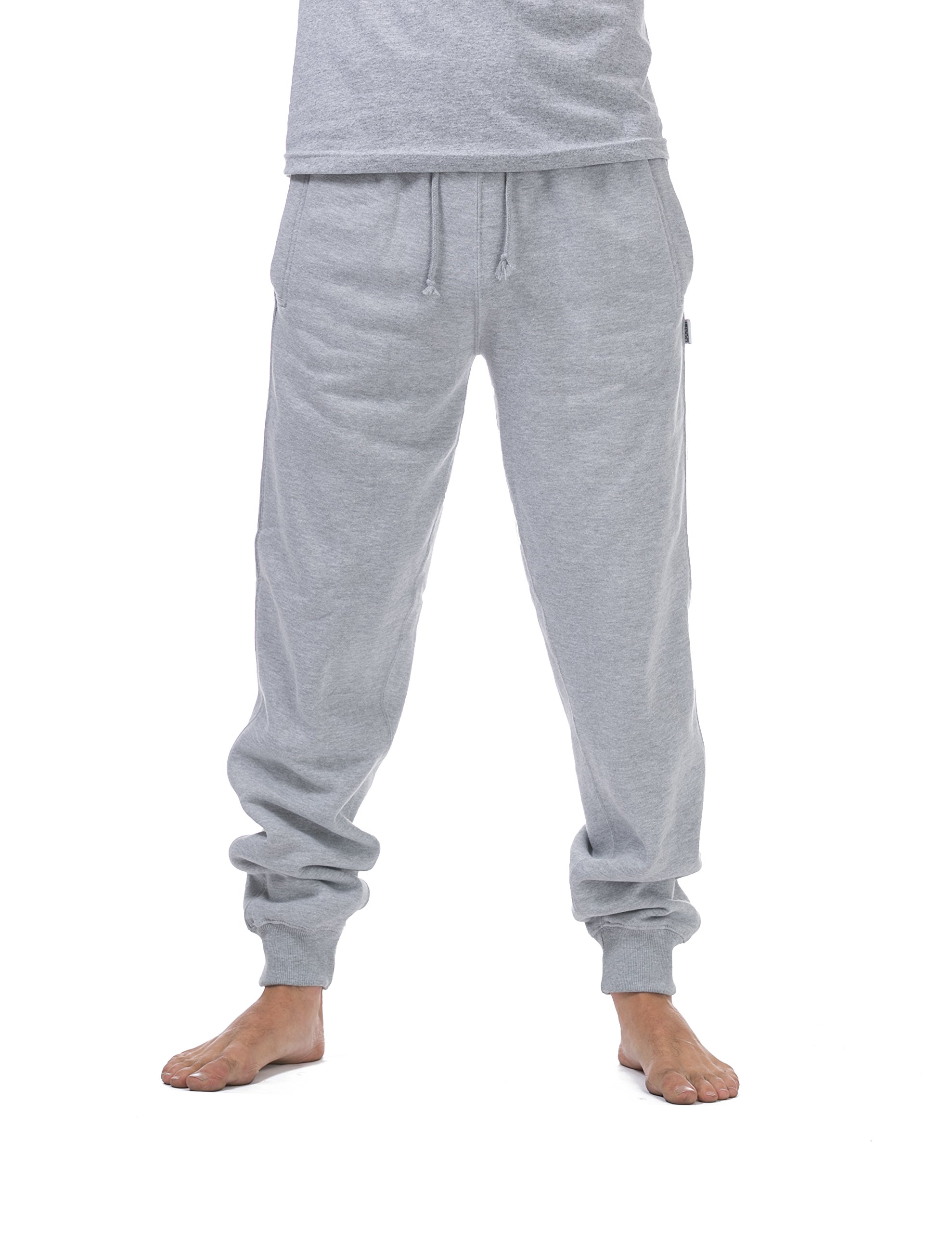 Pro Club Men's Fleece Jogger Pants - Soft & Warm Lounge Pants for Casual Wear, Workout, and Home Relaxation