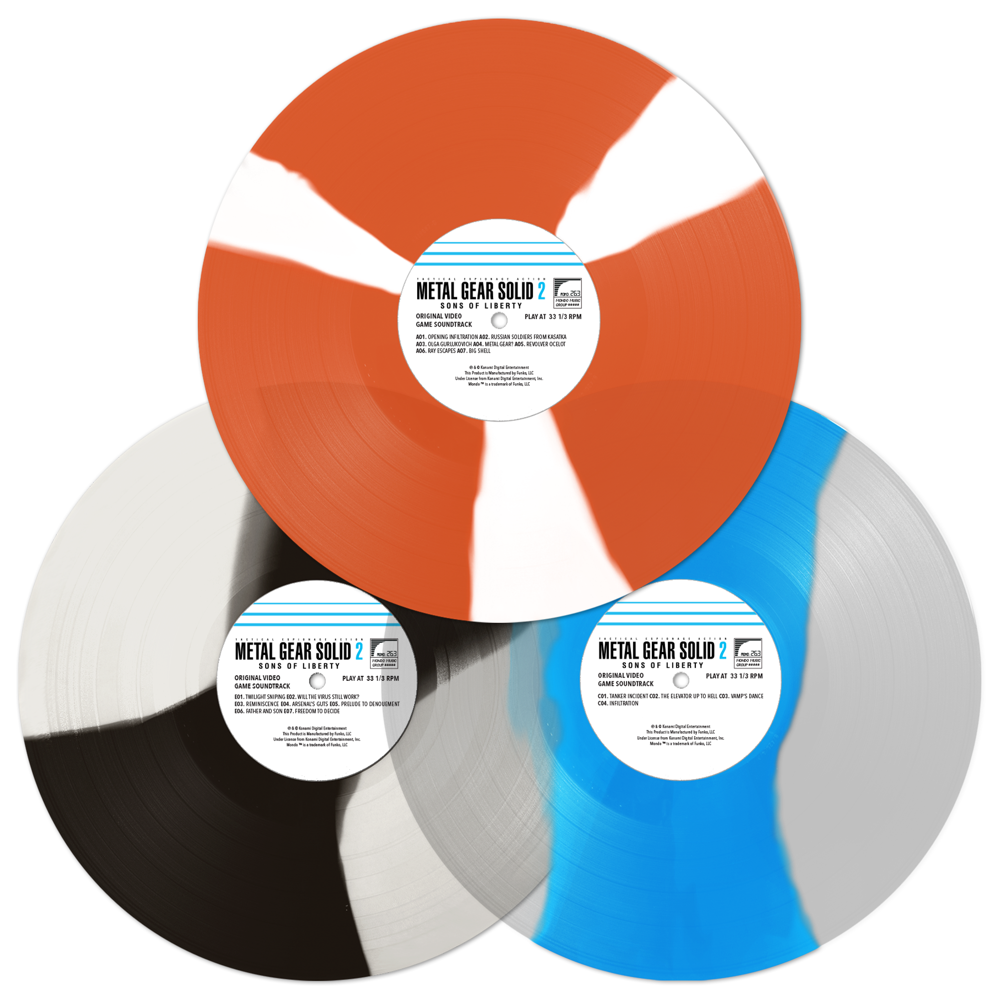 Metal Gear Solid 2: Sons of Liberty Original Video Game Soundtrack (SDCC 2024 Exclusive) - Limited Edition Collector's Item for Gamers & Anime Fans - Perfect for Gaming Sessions, Conventions & Display Collections