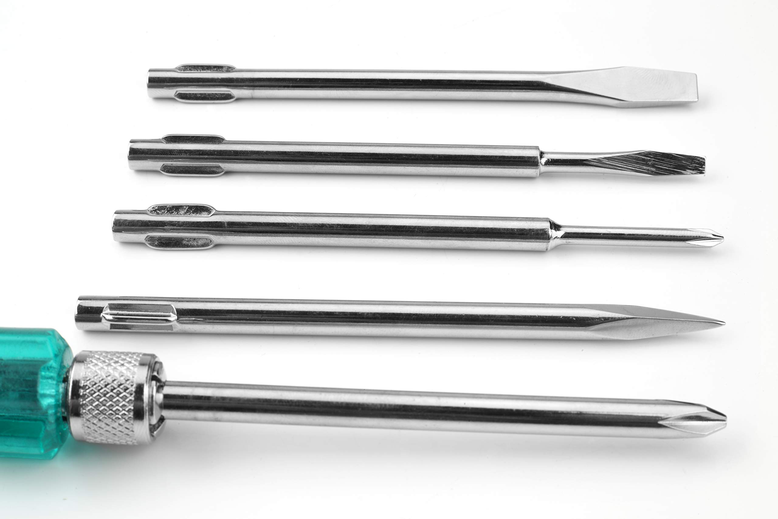 ACHRO 918 Universal 18-Piece Tool Kit Set for Home, Garage, Car, Bike & Industrial Use - Includes 6-Piece Screwdriver Set & 12-Piece Combination Spanner Set - Perfect for DIY Repairs, Maintenance & Professional Work