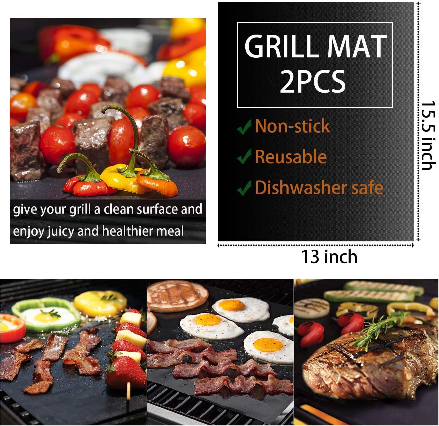 **34-Piece Personalized Stainless Steel BBQ Grill Accessories Set with Thermometer - Heavy Duty Grill Tools in Case - Perfect Father's Day & Housewarming Gift for Outdoor Cooking & Backyard Parties**