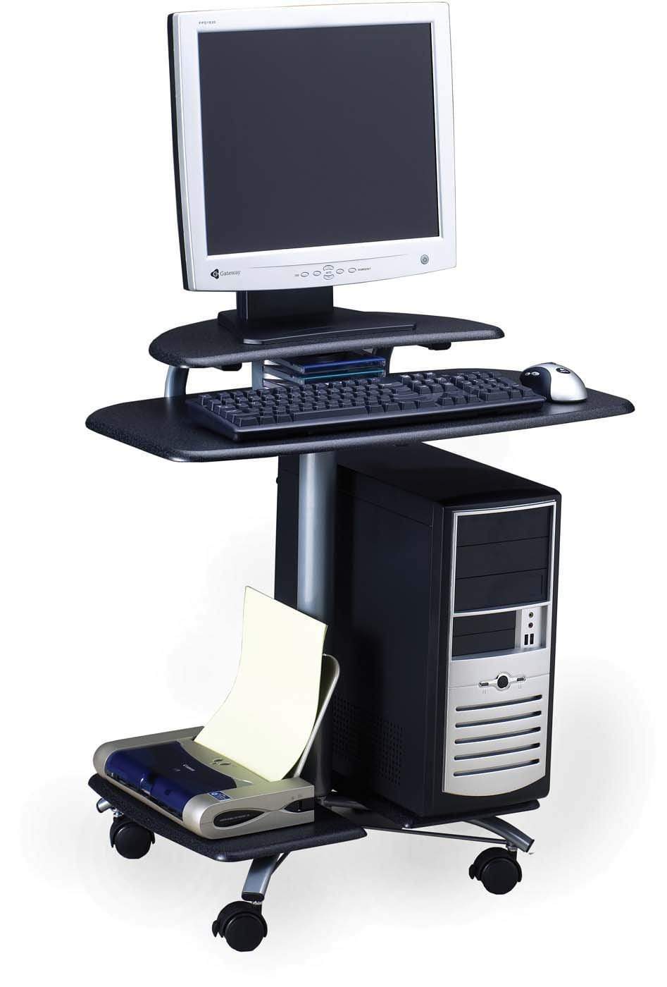 Safco Eastwinds FPD Adjustable Height Computer Workstation Desk [Model 948] - Ergonomic Home Office & Gaming Setup for Productivity and Comfort