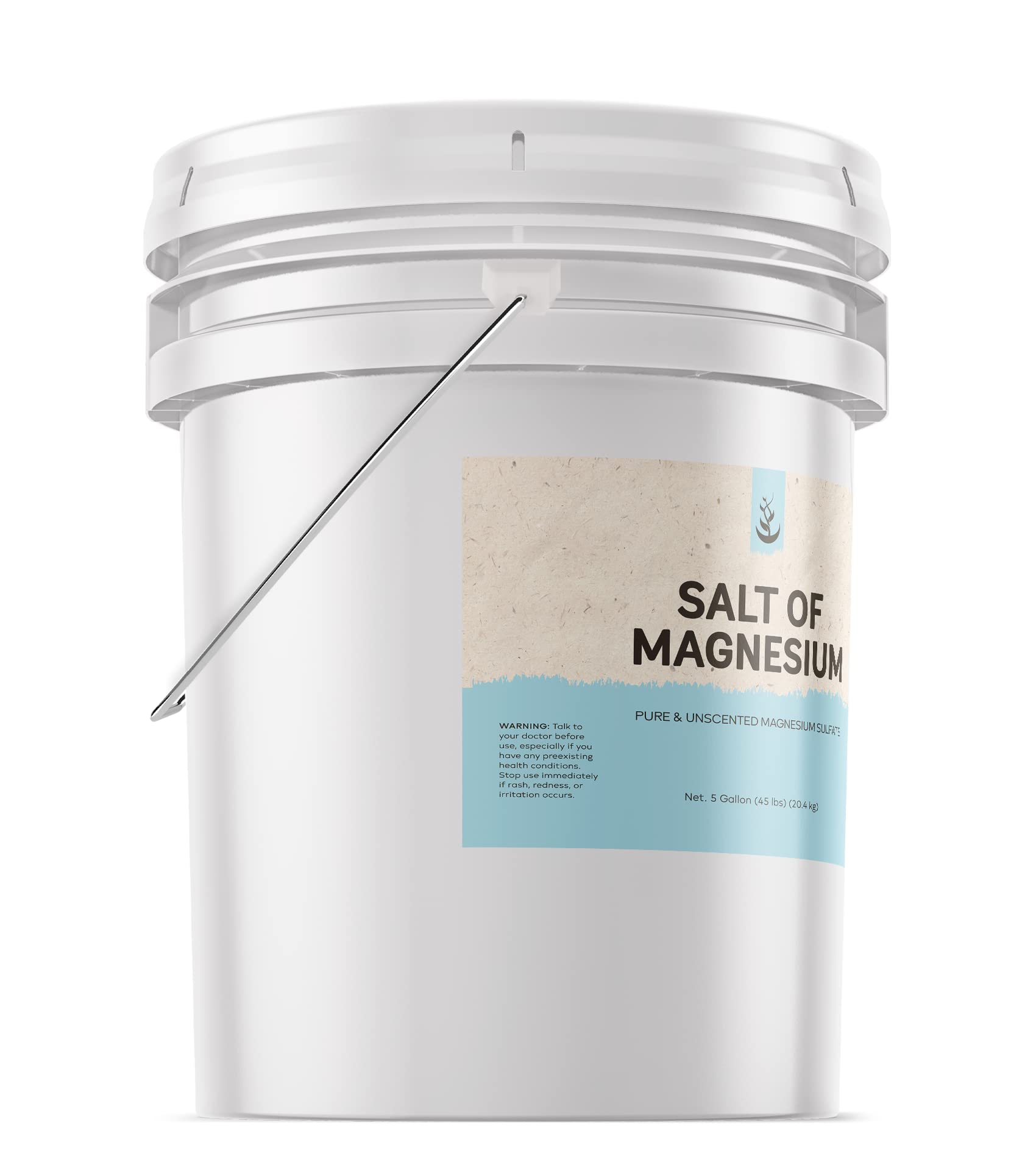Pure Original Ingredients Magnesium Salt & Baking Soda Bundle (Various Sizes) - Natural Cleaning Essentials for Home, Kitchen, Bathroom & DIY Projects