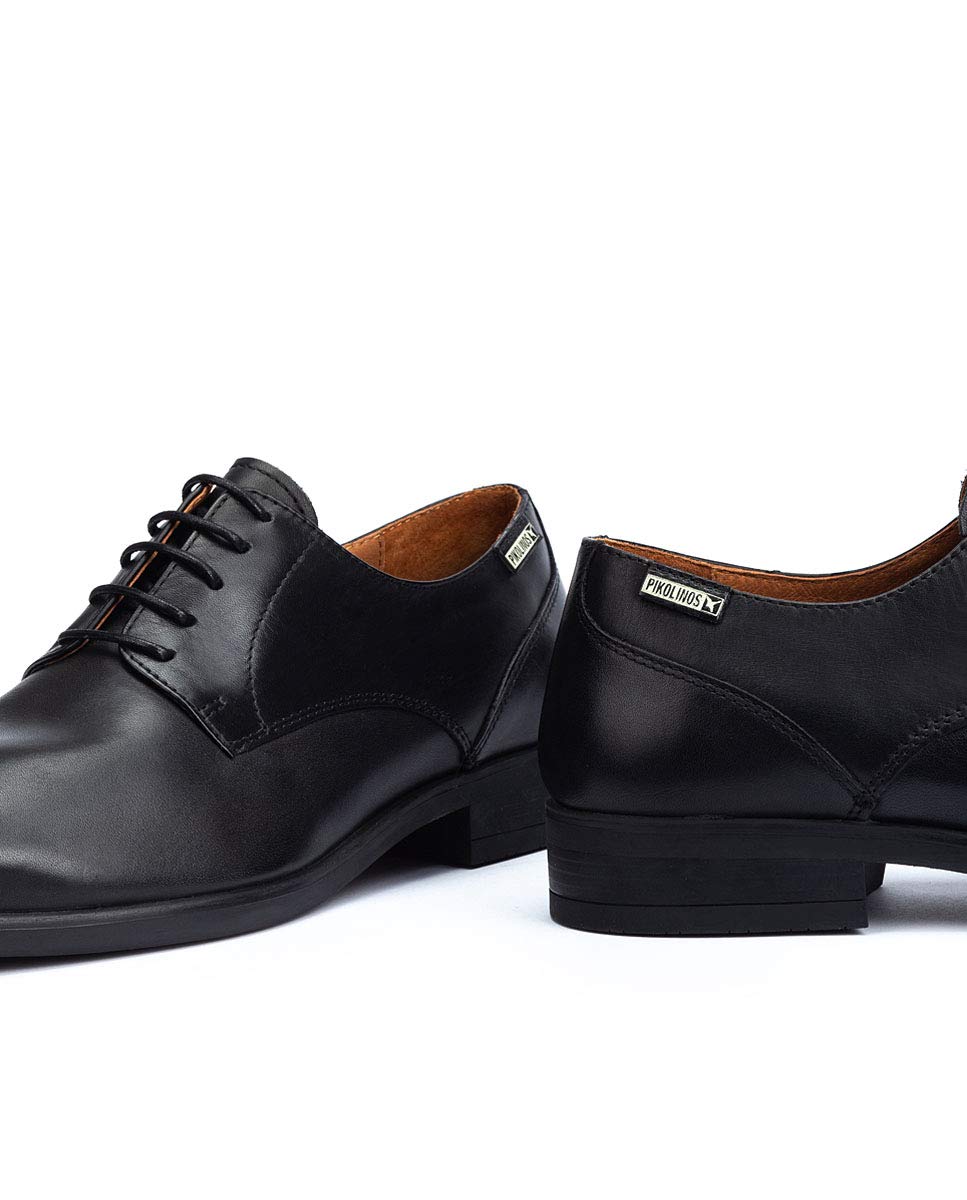 PIKOLINOS Men's Bristol Leather Lace-Up Shoes – Stylish & Comfortable Dress Shoes for Work, Office & Formal Occasions