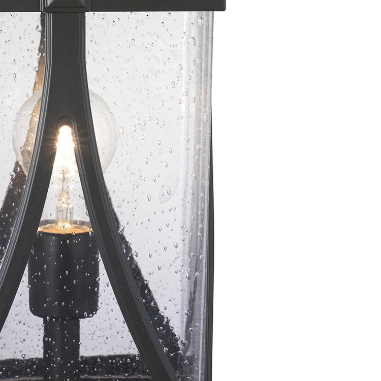Abbott Single Light Outdoor Post Lantern - Weatherproof Exterior Lighting for Porch, Garden, and Pathway - Perfect for Home and Commercial Use