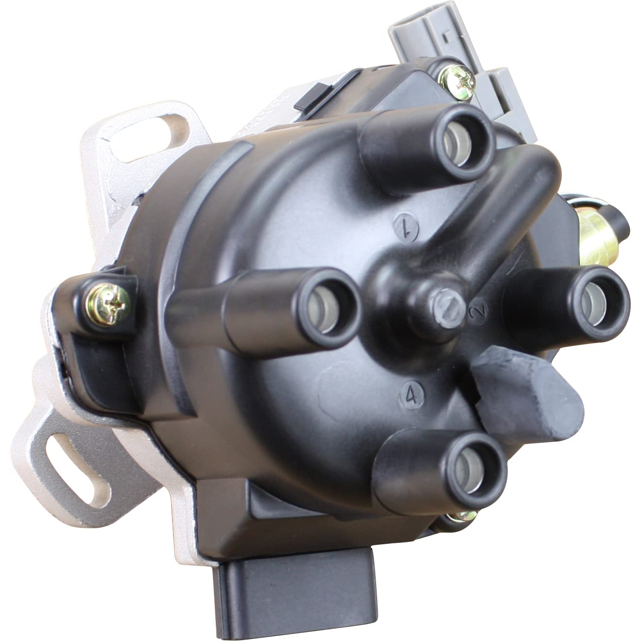 Premium Electronic Ignition Distributor for Nissan Altima 1996-2001 2.4L - OEM Fit NS30 22100-9E001 D9E001 - AIP Electronics Complete Replacement Part - Perfect for Engine Performance & Smooth Driving Experience