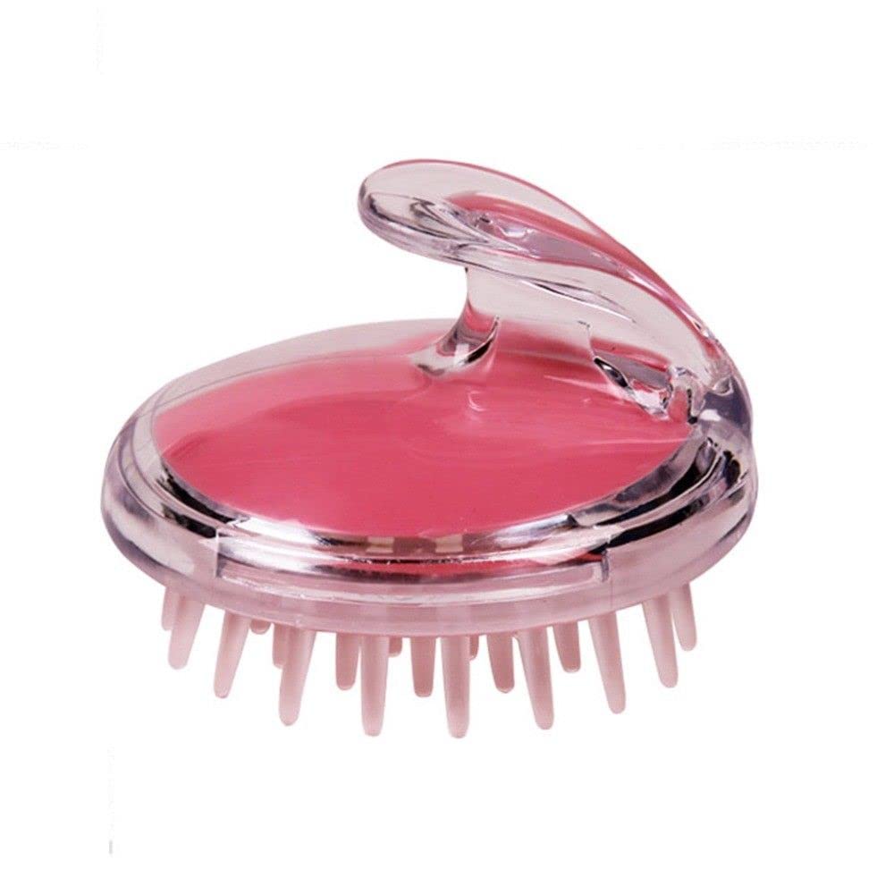 Elecsera Scalp Massager & Exfoliator - Soft Silicone Shampoo Brush for Hair Care & Scalp Stimulation - Perfect for Relaxation, Dandruff Removal & Deep Cleansing at Home or Salon