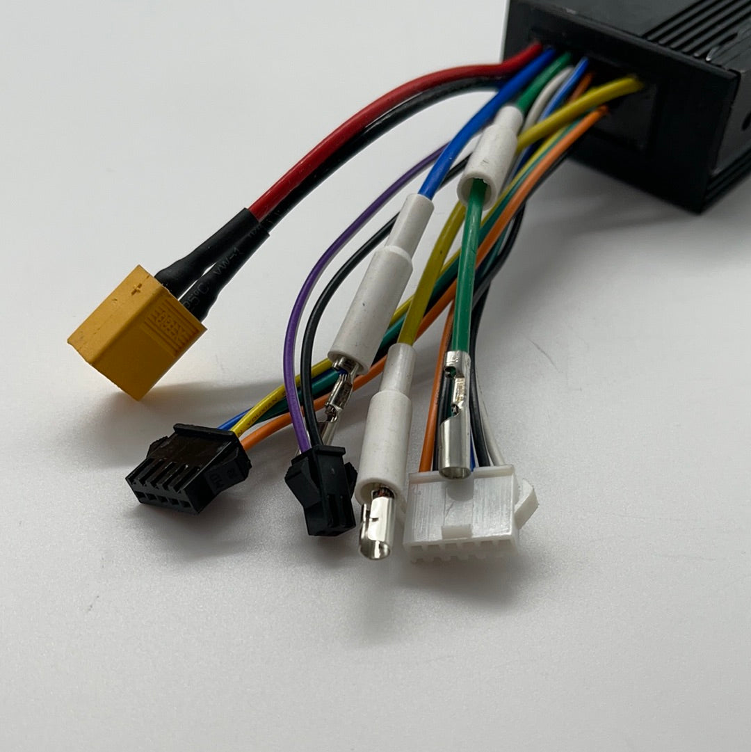 60V 25A Electric Bike Controller for Mantis - Black Front Motor (B) with 52V Cutoff & Hall Sensor - Perfect for E-Bike Upgrades & DIY Electric Scooter Conversions