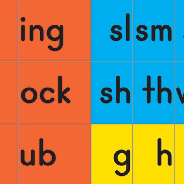 Magnetic Letter Tiles Set - 89 Consonants, Blends, Digraphs & Ending Phonograms for Phonics Learning | Perfect for Classroom, Homeschool & Reading Activities