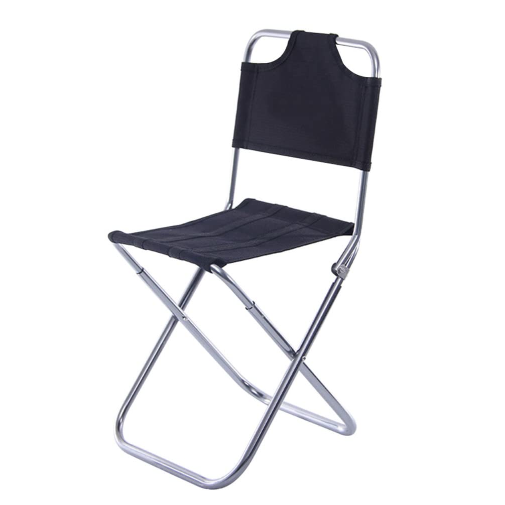Portable Folding Camping Chair - Lightweight Aluminum Alloy Outdoor Chair with Carry Bag for Hiking, Backpacking, Beach & Picnic | Compact Foldable Camping Seat for Travel, Fishing & Outdoor Adventures