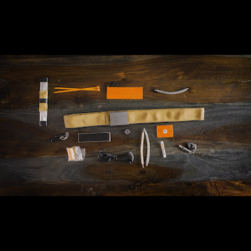 Wazoo Survival Gear Cache Belt™ - Durable Tactical Belt for Outdoor Adventures, Hiking, and Everyday Carry (EDC)
