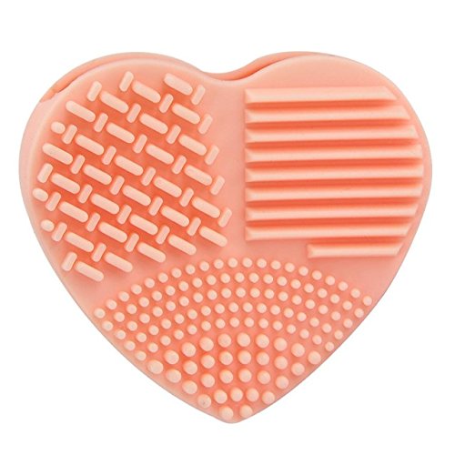 1PCS Professional Silicone Makeup Brush Cleaner - Fashion Egg Shape for Quick & Easy Cleaning - Perfect for Makeup Brushes, Sponges & Beauty Tools (Great for Home & Travel Use)
