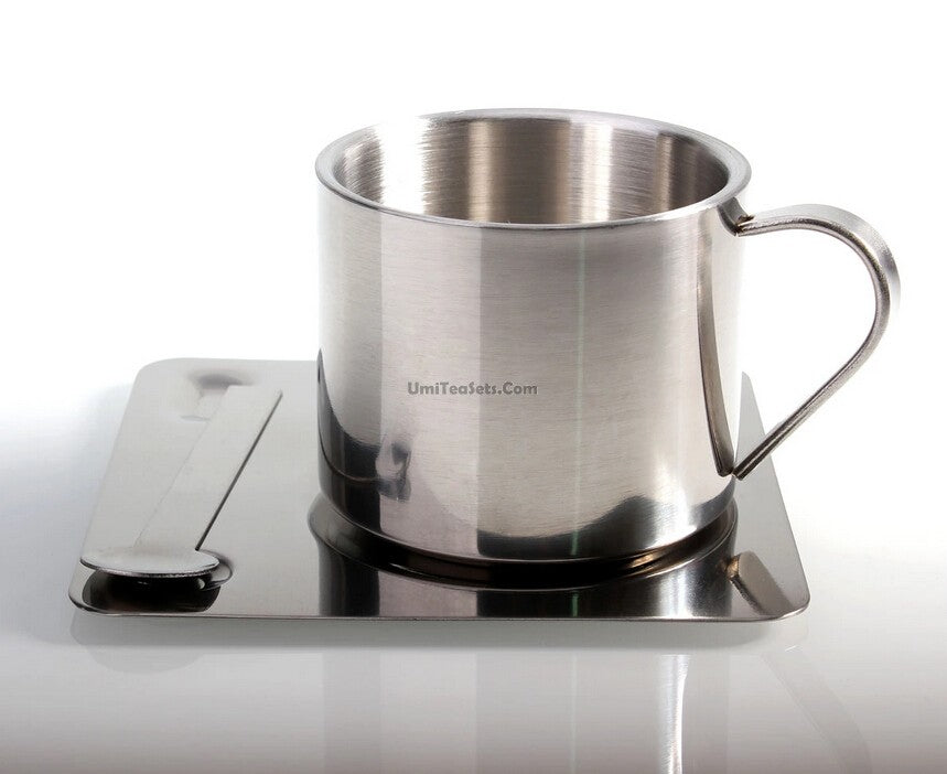 Premium Double Wall Insulated Stainless Steel Travel Mug - Keeps Tea & Coffee Hot/Cold for Hours - Perfect for Office, Commuting, Camping & Outdoor Activities