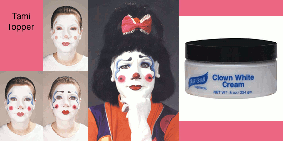Graftobian Professional Clown White Cream - Waterproof & Long-Lasting Makeup for Clowns, Mimes & Theater Performers - Perfect for Halloween, Cosplay & Stage Makeup