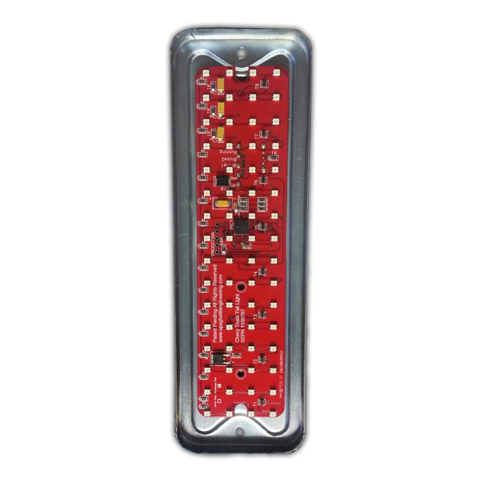 DigiTails Advanced Sequential LED Tail Lights Kit for 1967-1972 Chevy C10 & Custom Trucks - 128 High-Intensity LEDs per Panel - Durable Pickup Truck Lighting for Night Driving & Enhanced Safety