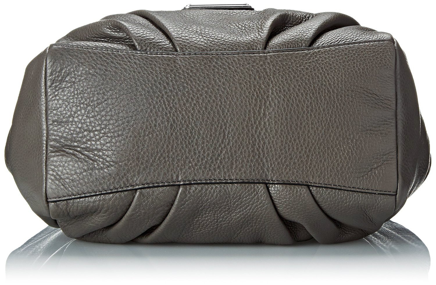 Marc by Marc Jacobs New Q Fran Shoulder Bag in Faded Aluminum - Stylish Crossbody Purse for Women, Perfect for Work, Travel & Everyday Use
