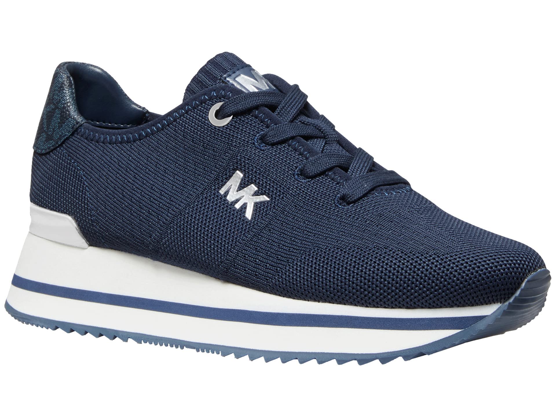 Michael Kors Women's Monique Knit Trainer Sneakers - Comfortable Casual Shoes for Walking, Running & Everyday Wear | Stylish Athletic Footwear for Women