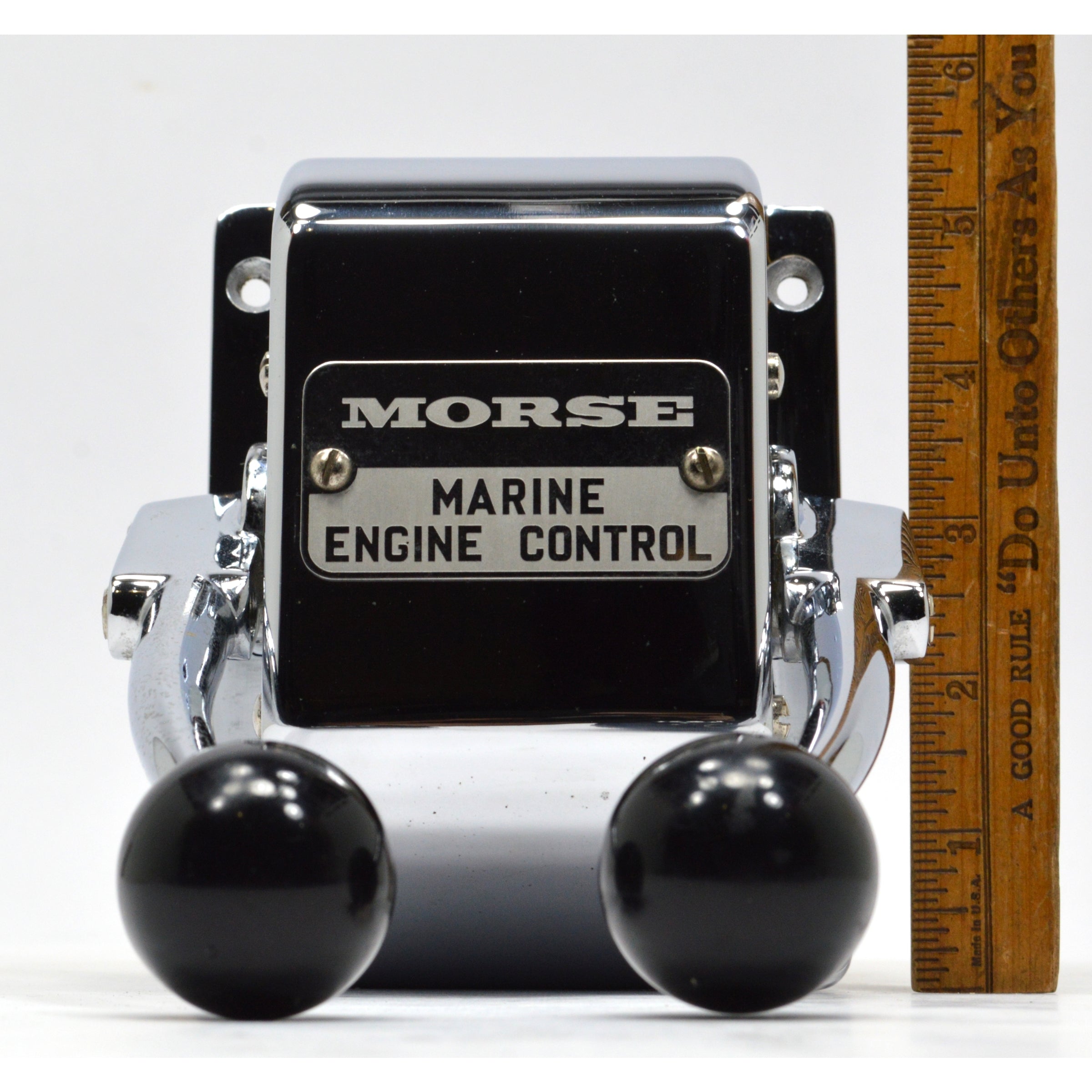 New Morse E31001 Twin S Throttle Control for Boats & Marine - Open Box - Perfect for Smooth Speed Adjustment on Yachts, Fishing & Speed Boats