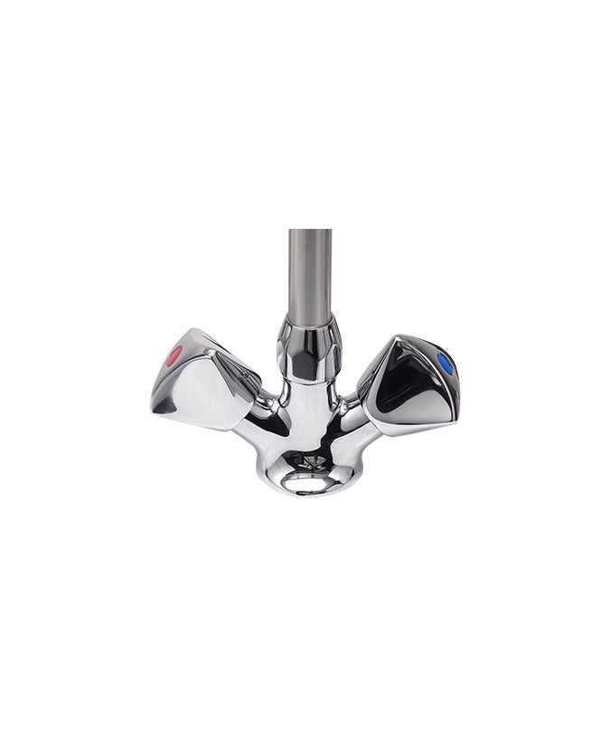 Cancan® MT02 Stainless Steel Sink Mounted Pre-Rinse Faucet with Intermediate Tap - Commercial Kitchen Sprayer for Restaurants, Food Trucks & Home Use