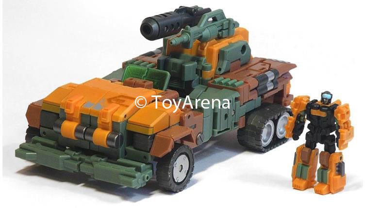 Fansproject Warbot WB 004 Revolver Core Transformers Action Figure - Collectible Robot Toy for Adults & Kids - Perfect for Display, Play and Transformers Fans Collection