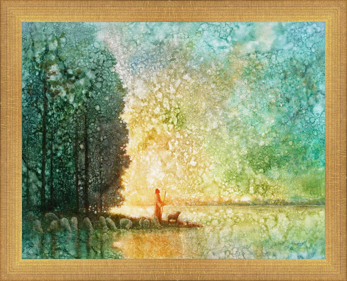 Beside Quiet Waters - Premium Home Decor for Relaxing Spaces | Perfect for Living Rooms, Bedrooms & Meditation Areas