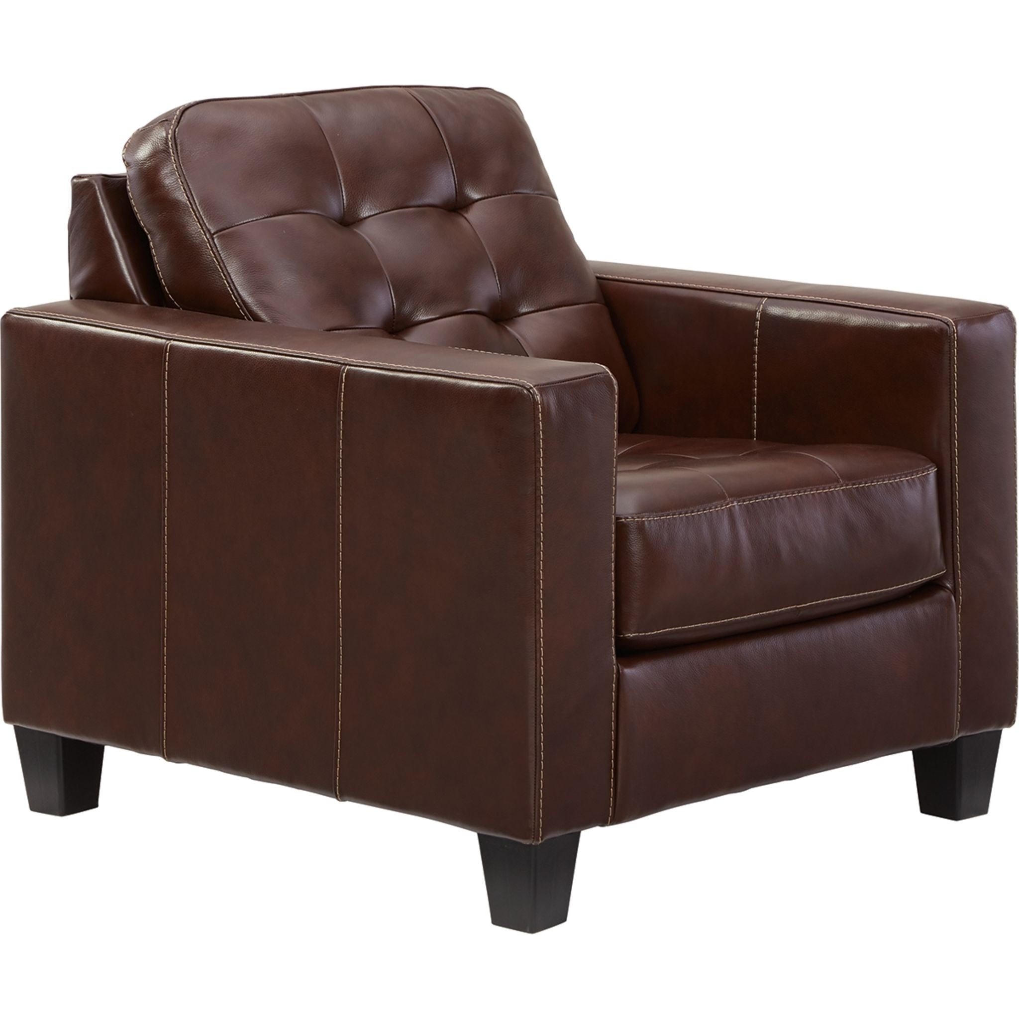 Altonbury Walnut Wooden Chair - Modern Dining Room & Kitchen Furniture for Home & Office Use