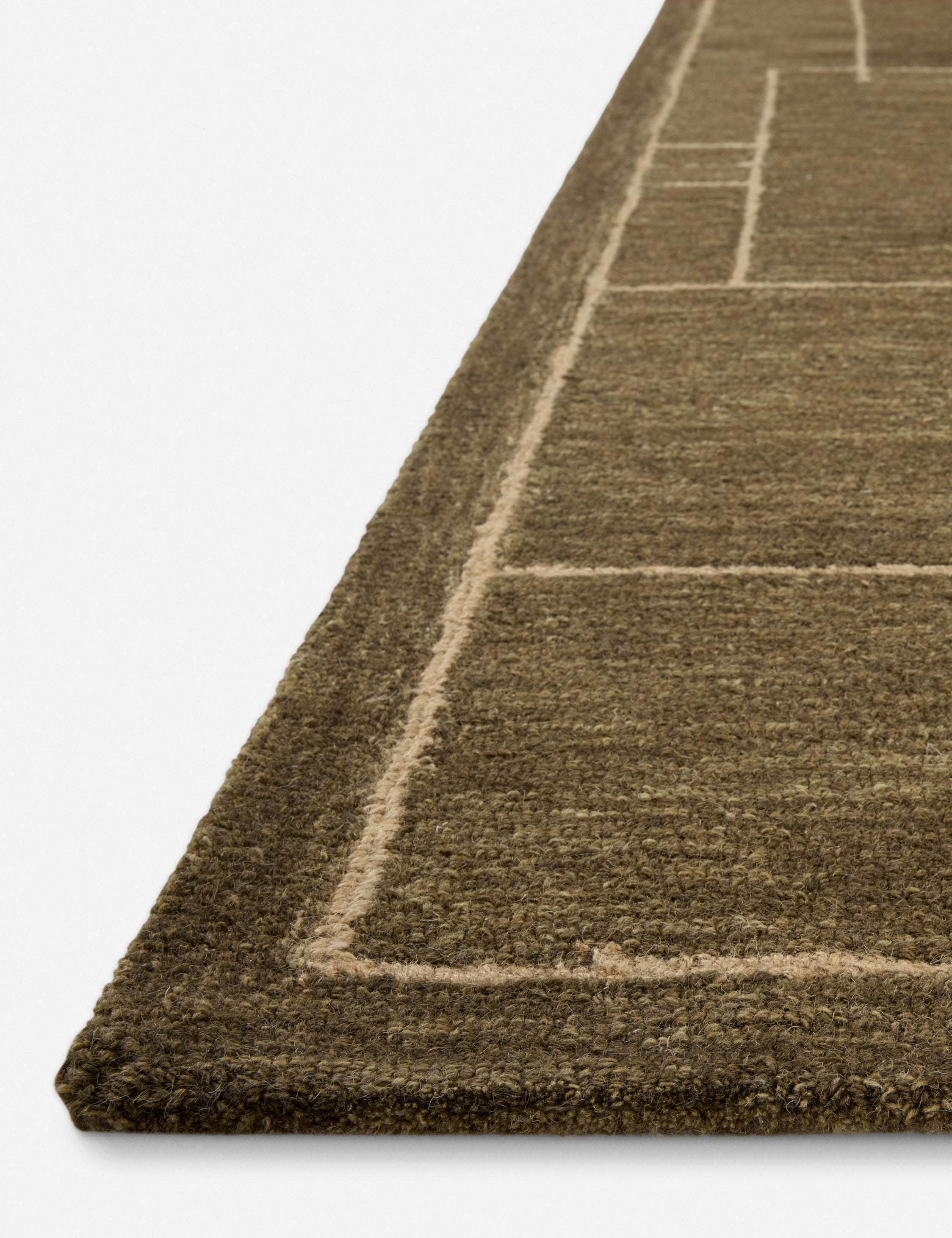 Barrow Hand Tufted Wool Blend Area Rug by Jeremiah Brent x Loloi | Soft & Durable Living Room, Bedroom Decor | Perfect for Cozy Home & Office Spaces