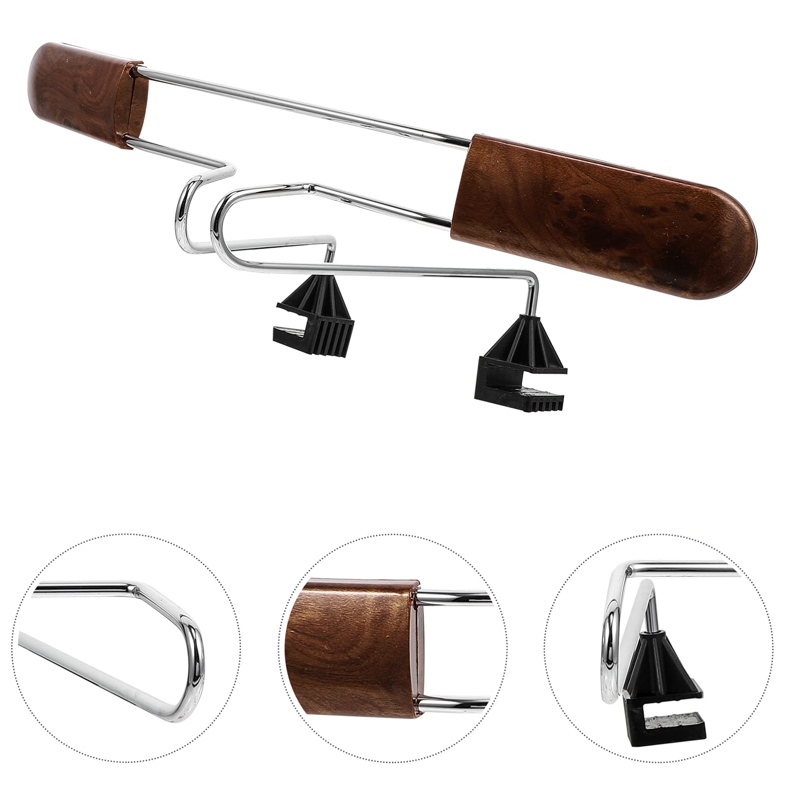 BESPORTBLE 1pc Stainless Steel Car Hanger Headrest Hook - Heavy Duty Truck Seat Coat Rack for Jackets, Shirts & Clothes - Perfect for Backseat Organization & Road Trips