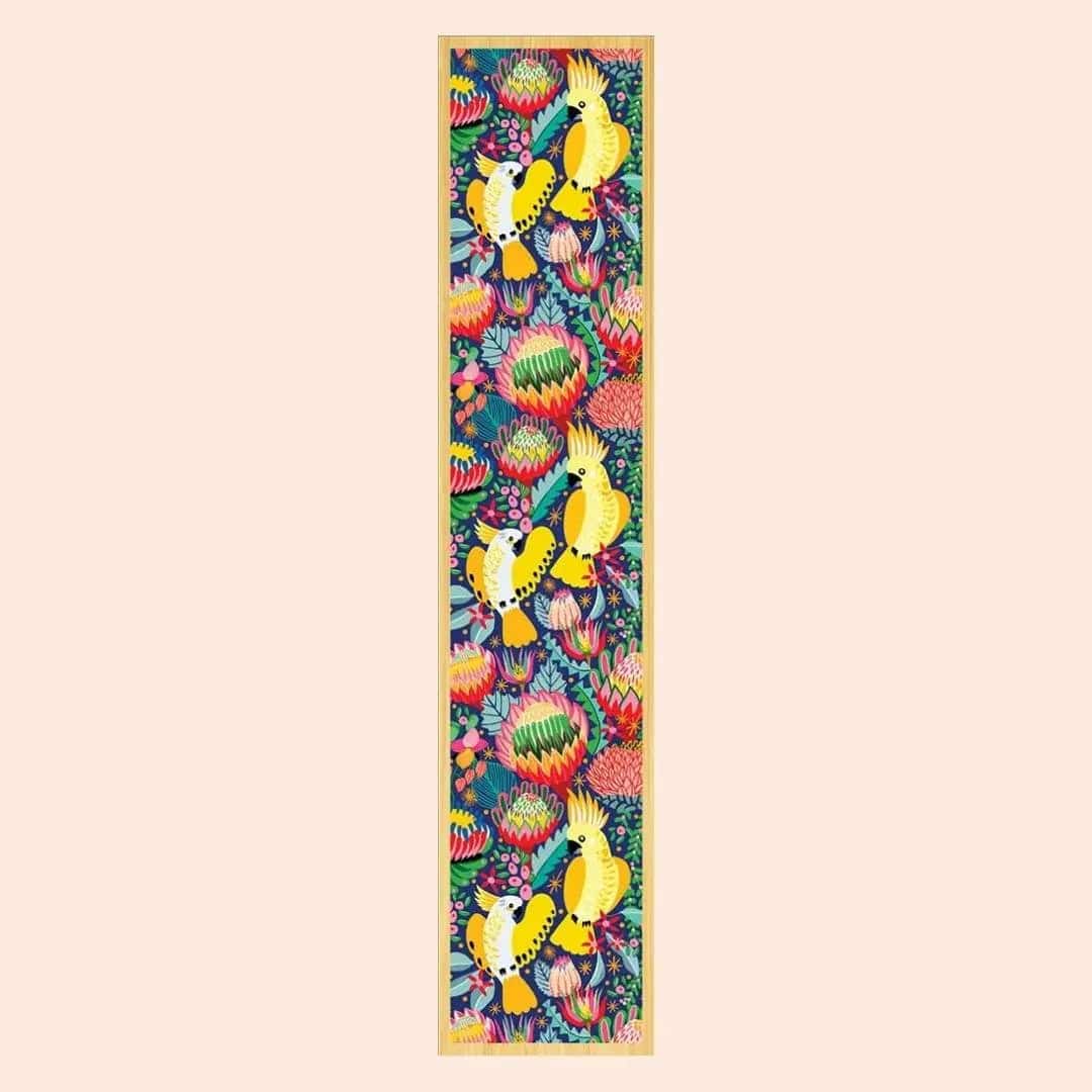 Handmade Australian Wooden Bookmark for Cockatoo Lovers - Perfect Gift for Bird Enthusiasts & Bookworms - Ideal for Reading, Collecting & Gifting