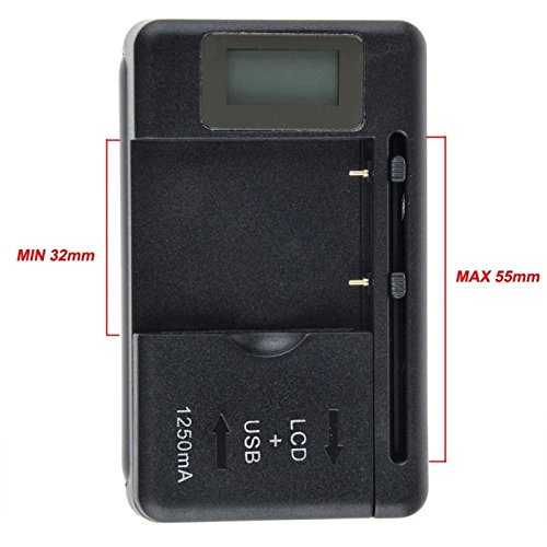 Original LCD Battery Charger with USB Port for Samsung GB/T18287-2000 EB-F1A2GBU Battery - Fast Charging Accessory for Smartphones, Tablets & Portable Devices - Perfect for Home, Office & Travel Use