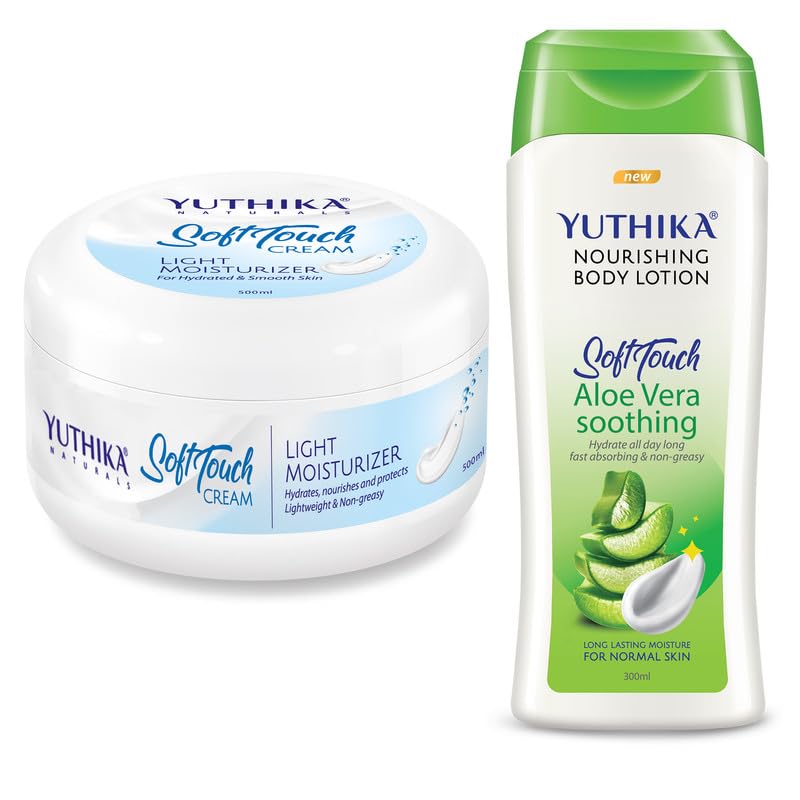 300ml Body Lotion & 500ml Moisturizer