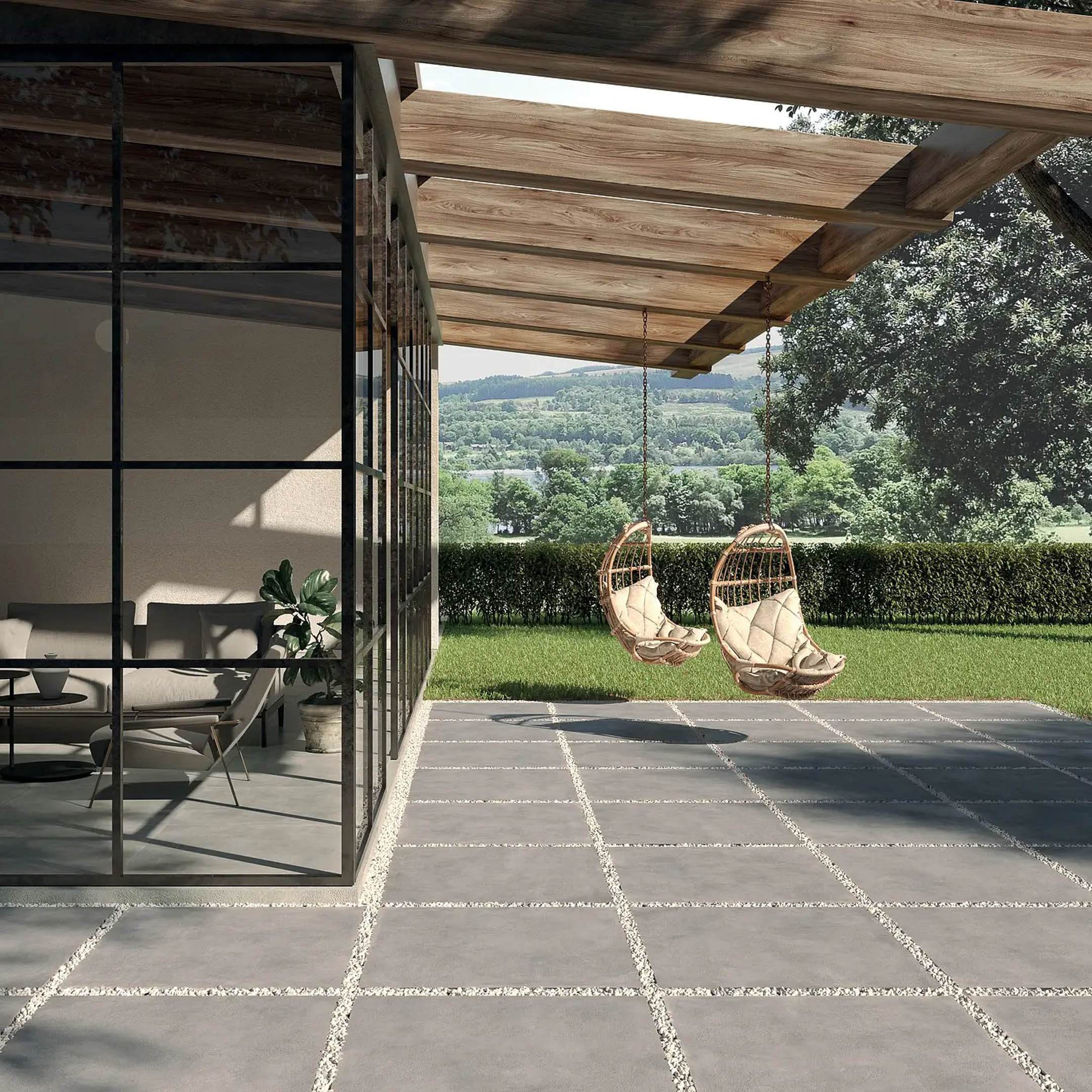 Ascot City Italian Concrete Look Porcelain Tile - Durable & Stylish Flooring for Modern Homes, Kitchens, Bathrooms & Commercial Spaces