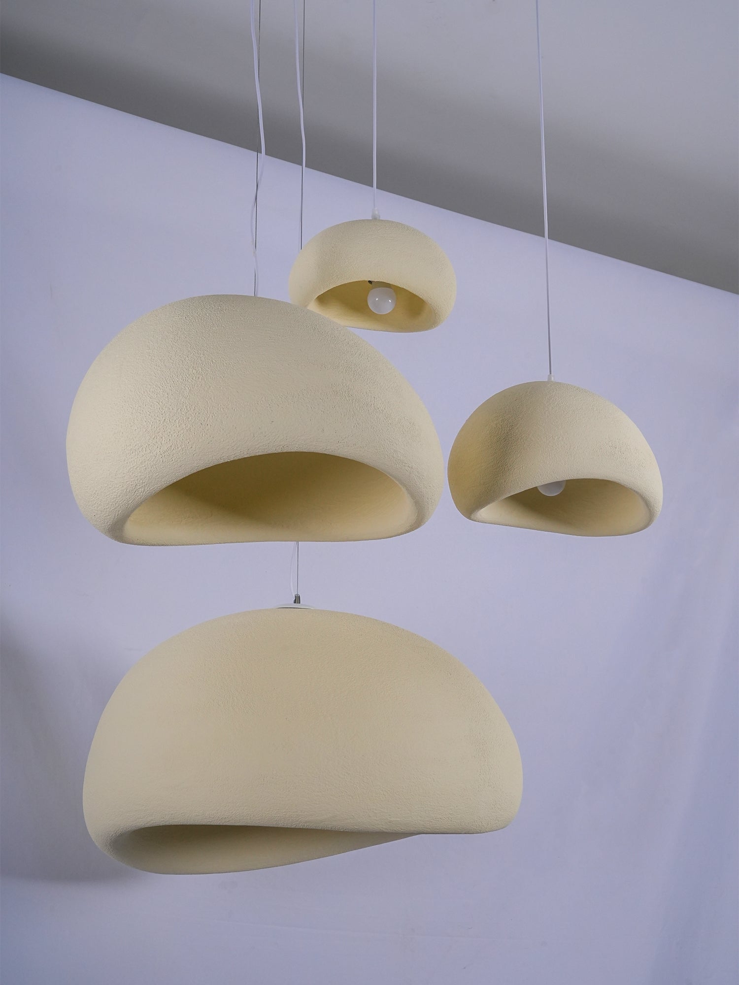 Cloud Pendant Light - Modern B-Shaped Hanging Lamp for Kitchen Island, Dining Room, or Bedroom Lighting