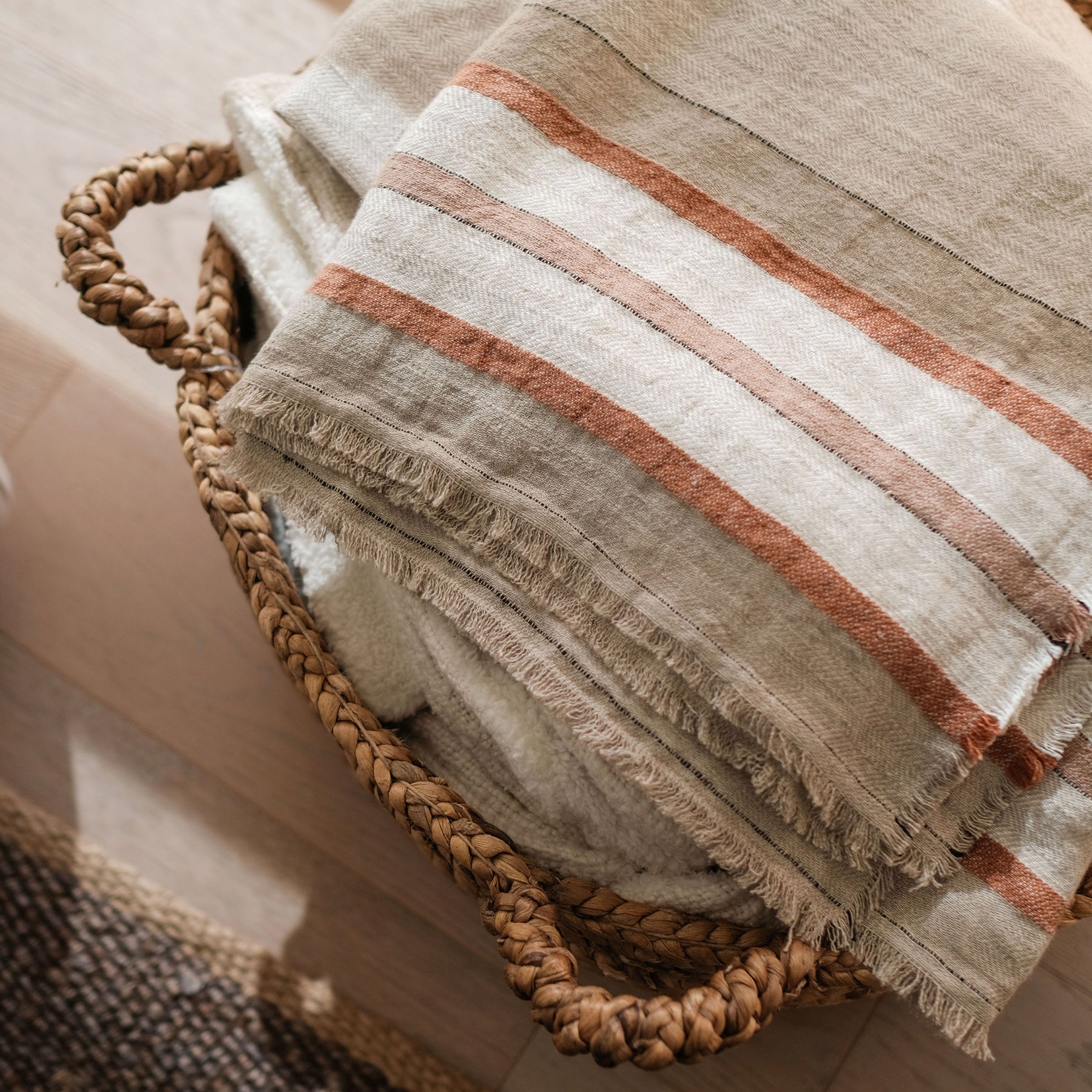 Beck Oversized Throw Blanket - Soft & Cozy Large Knit Blanket for Couch, Bed, and Sofa - Perfect for Lounging, Snuggling, and Home Decor