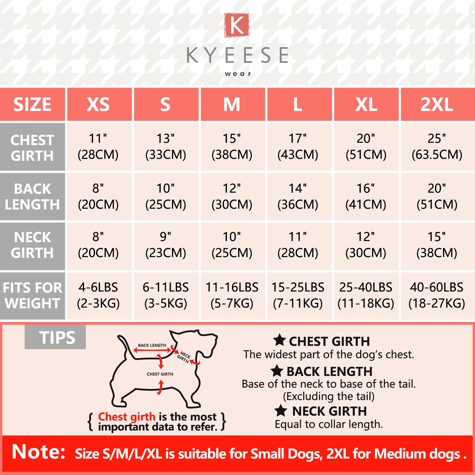 KYEESE Large Dog Pajamas Onesie - Soft Cotton Dog Pajamas for Big Dogs, Comfortable Sleepwear for Pets - Perfect for Indoor Lounging, Winter Nights & Cuddling