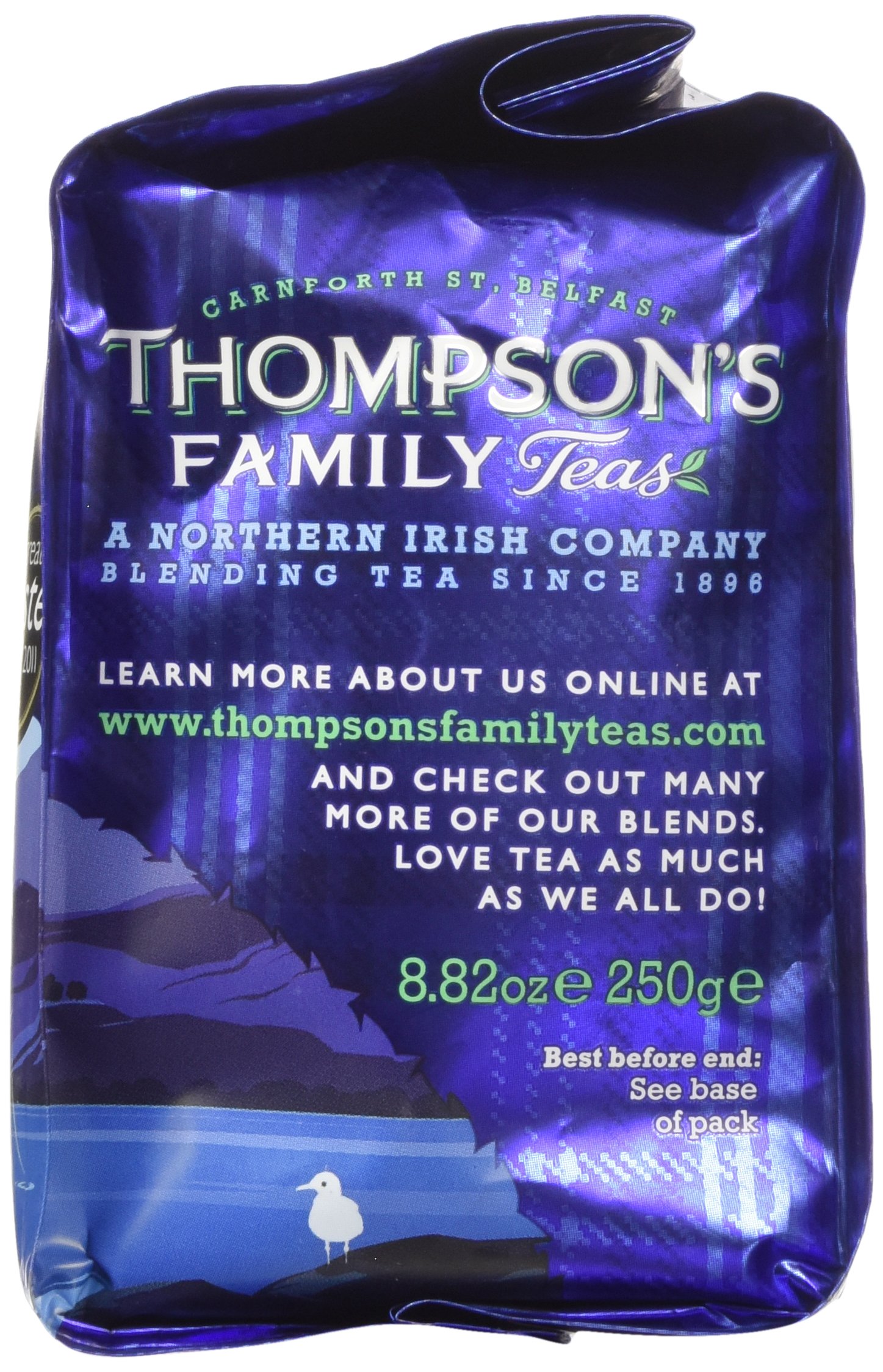 Premium Thompson's Scottish Blend Tea - 80 Tea Bags | Authentic Black Tea Blend | Perfect for Morning Boost, Afternoon Relaxation & British Tea Time