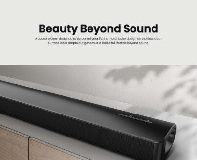 Hisense HS219 2.1 Channel Soundbar with Wireless Subwoofer - Immersive Home Theater Audio for Movies, Music & Gaming