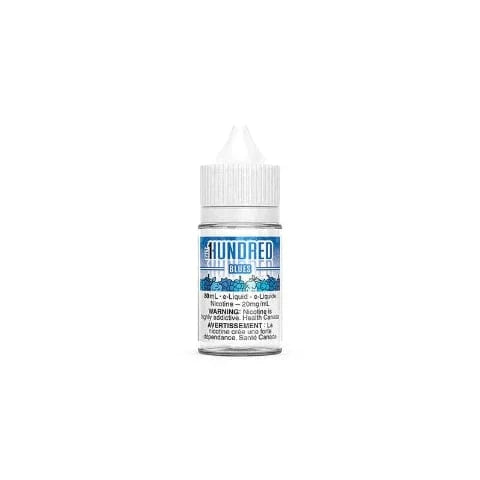 Blues Salt Nic E-Liquid - Hundred Salts 30mL Vape Juice (Alberta) | Smooth Nicotine Salt for Pod Systems & Vape Pens | Perfect for On-the-Go Vaping