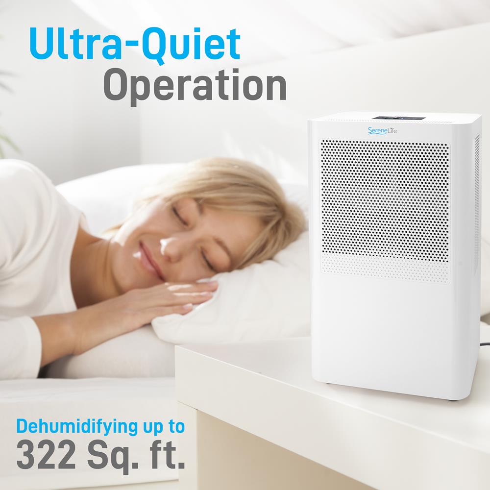 Best Portable Dehumidifier for Home & Basement - Compact, Energy Efficient Moisture Absorber for Small Spaces, Closets, Bathrooms & RV Use