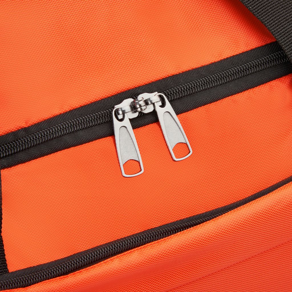 Jeep 55cm Duel Wheel Lightweight Duffle Bag - Orange Waterproof Travel Gym Bag for Men & Women | Perfect for Camping, Sports, Gym & Weekend Getaways